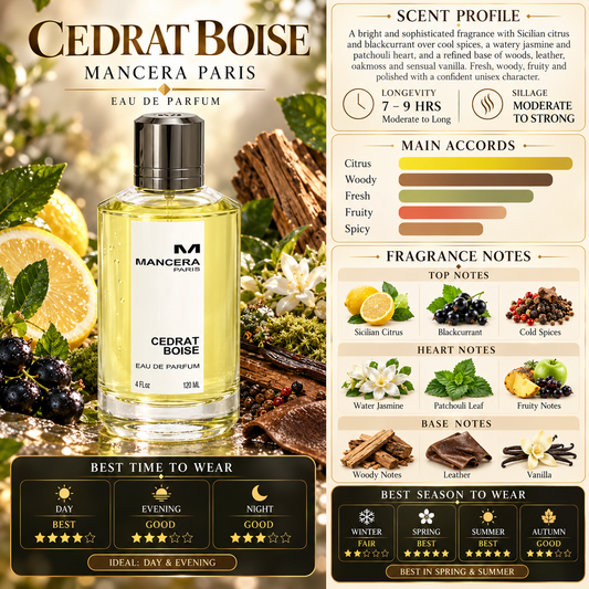 Cedrat Boise EDP - Mancera