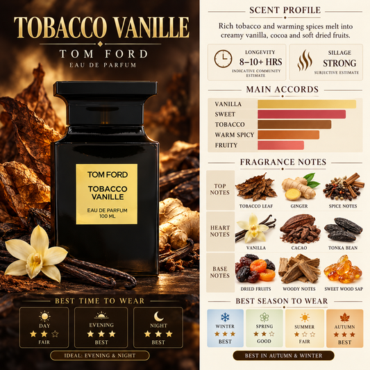 Tobaco Vanille EDP - Tom Ford