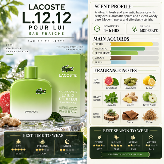 Lacoste Eau Fraiche L.12.12 - Lacoste