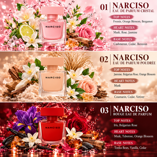 NARCISO COLLECTION 3pc*30ML - Narciso Rodriguez