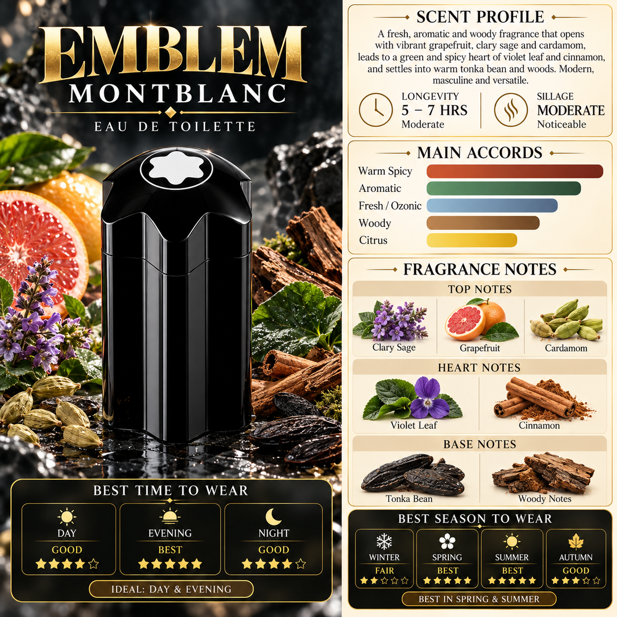 Emblem EDT - Montblanc