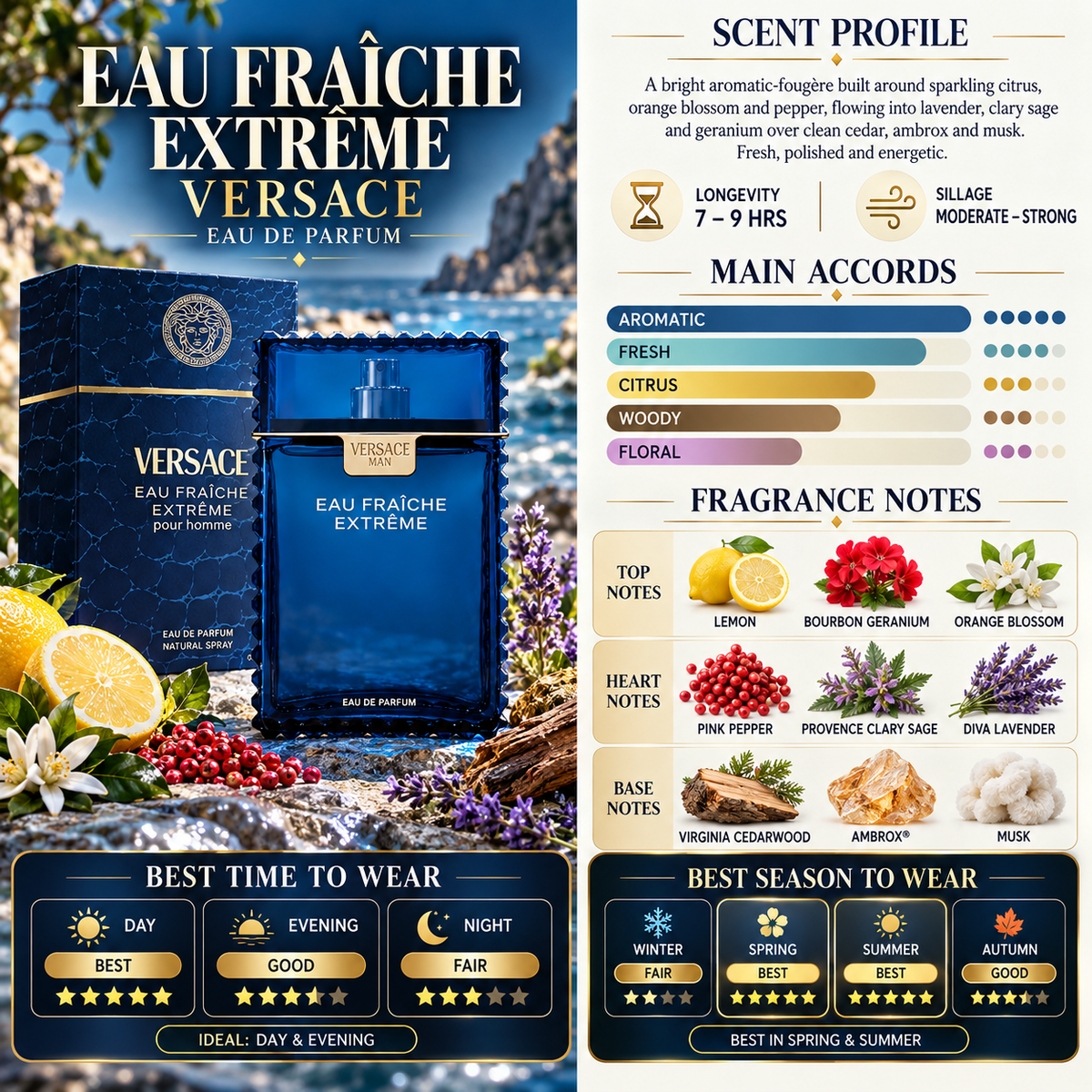 Man Eau Fraiche Extreme - Versace
