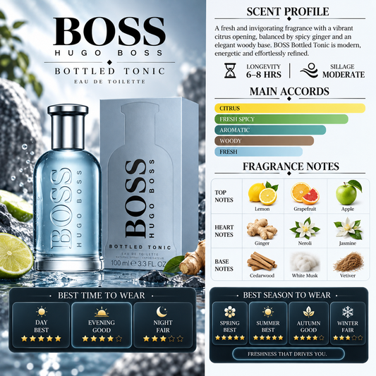 Hugo Boss Bottled Tonic EDT - Hugo Boss