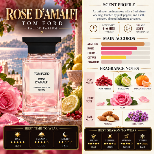 Rose D'Amalfi EDP - Tom Ford