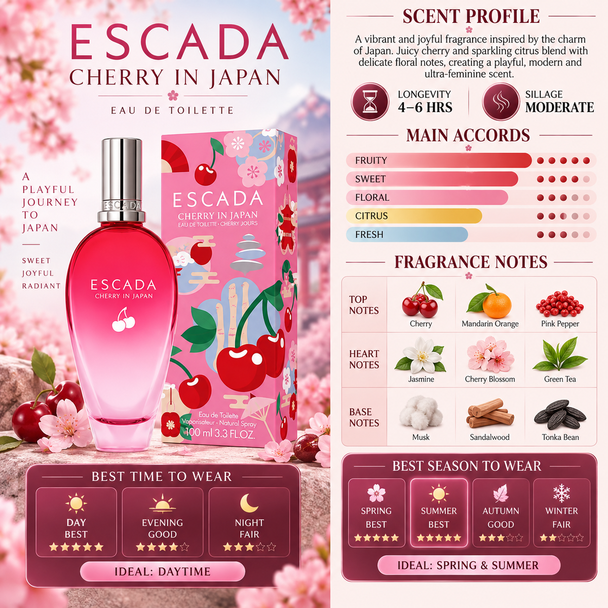 Escada Cherry In Japan - Escada