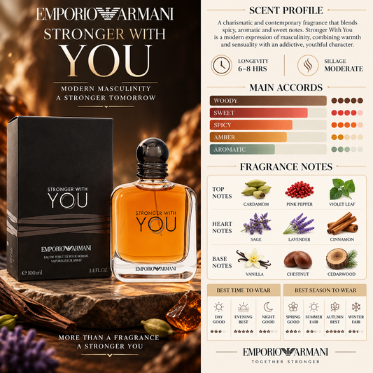 Stronger With You EDP - Emporio Armani