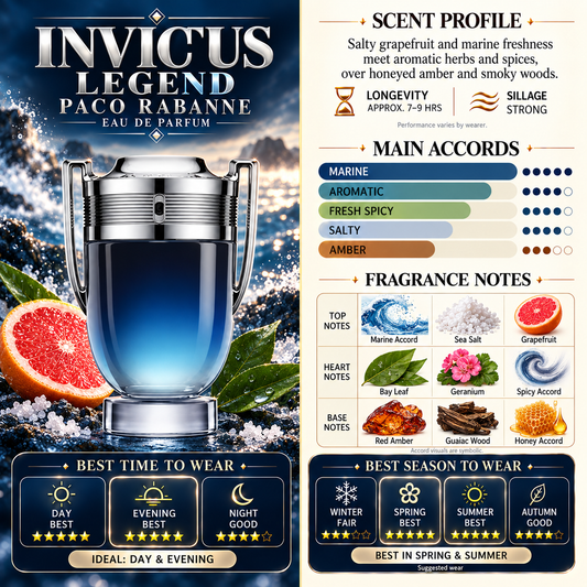 Invectus Legend EDP - Paco Rabanne