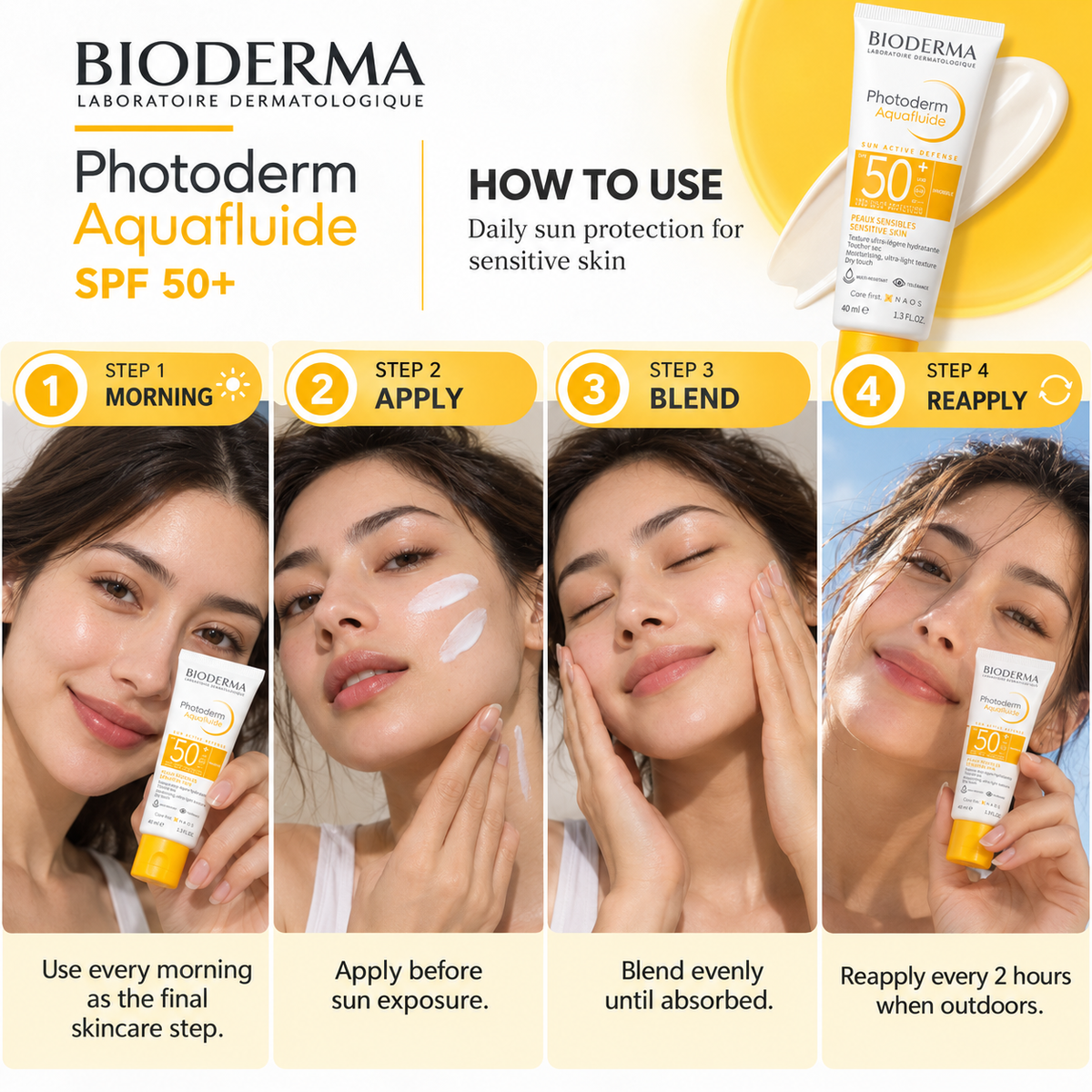 Photoderm Aquafluide SPF50+ - Bioderma