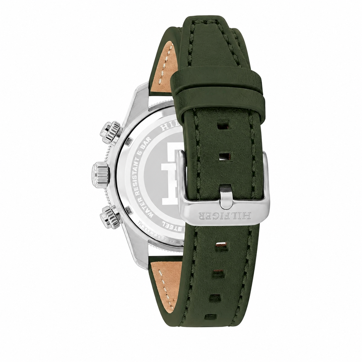 Tommy Hilfiger TH85 Men’s Chronograph Watch – Green Dial & Green Leather Strap 1792188