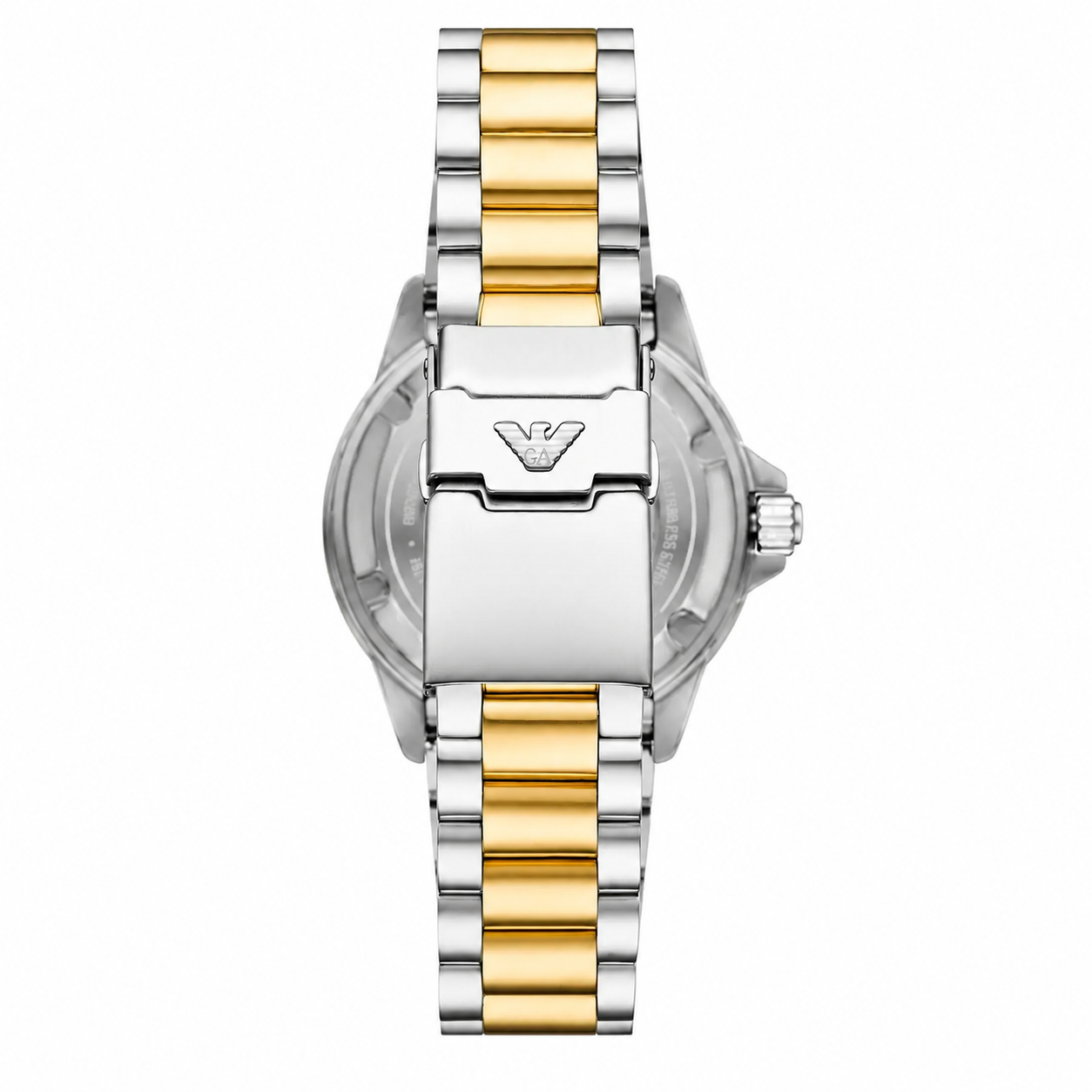 Emporio Armani Sea Explorer Men’s Automatic Watch – Black Dial & Stainless Steel Bracelet AR60089