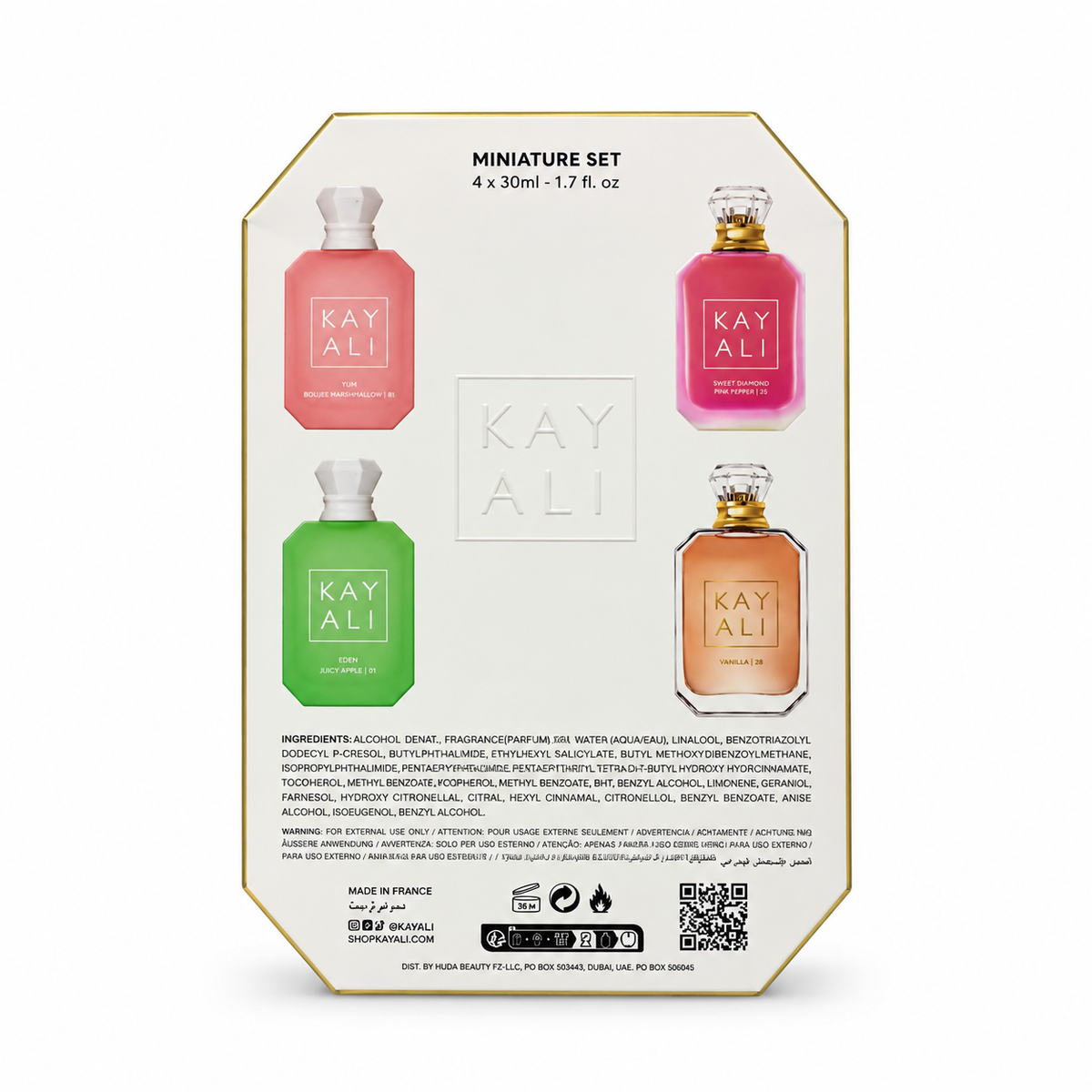 Kayali PARFUM COLLECTION 4pc * 30ML - Kayali