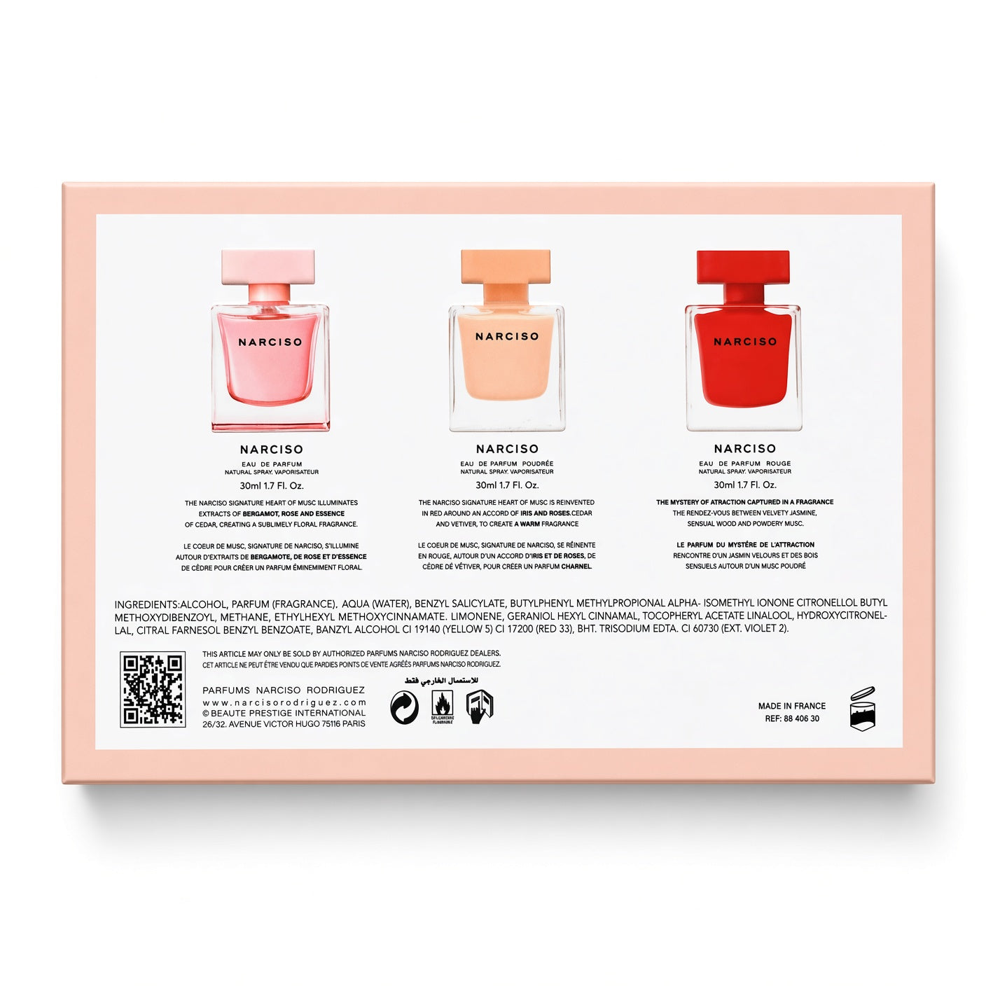 NARCISO COLLECTION 3pc*30ML - Narciso Rodriguez