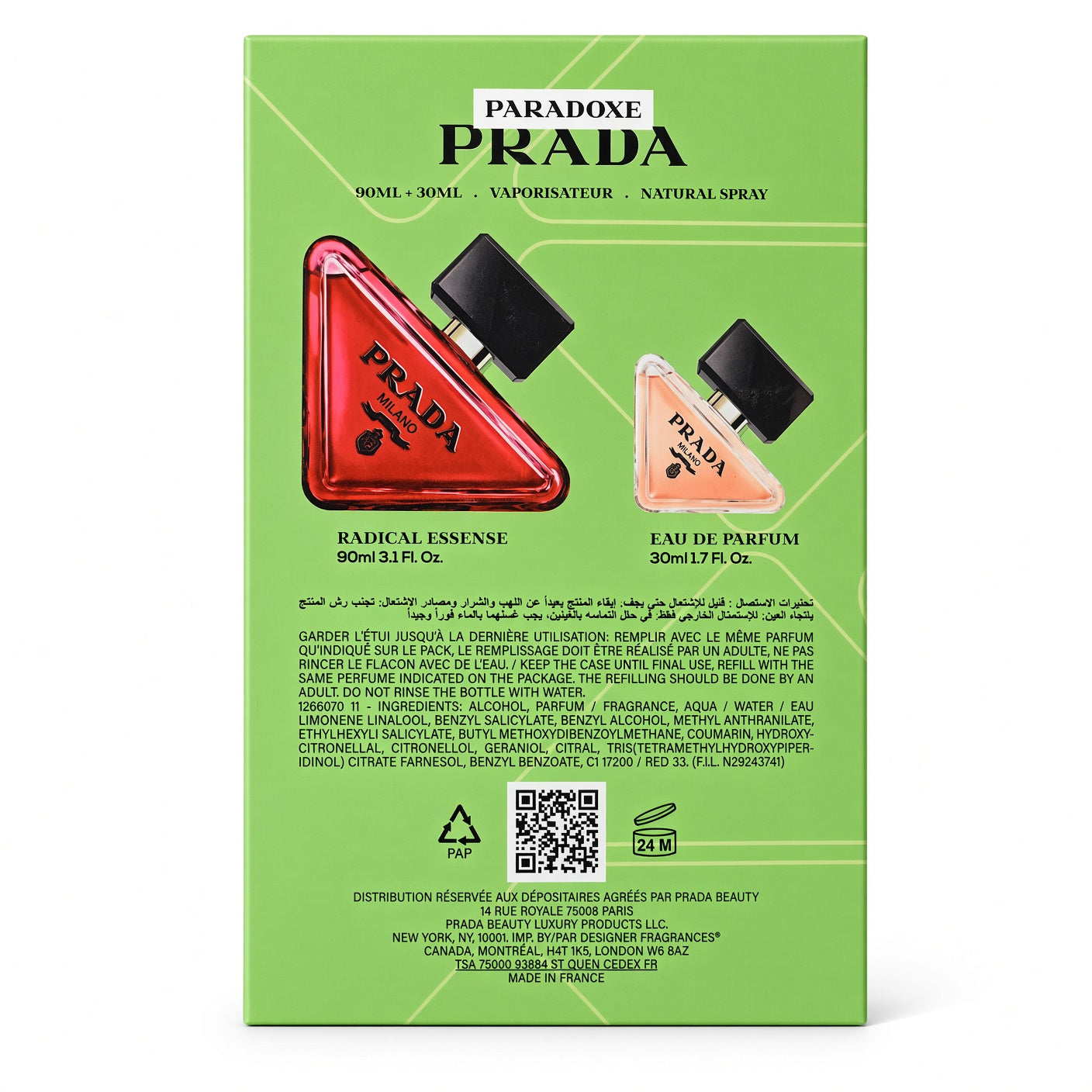 Prada Paradoxe COLLECTION 90ML + 30ML - Prada