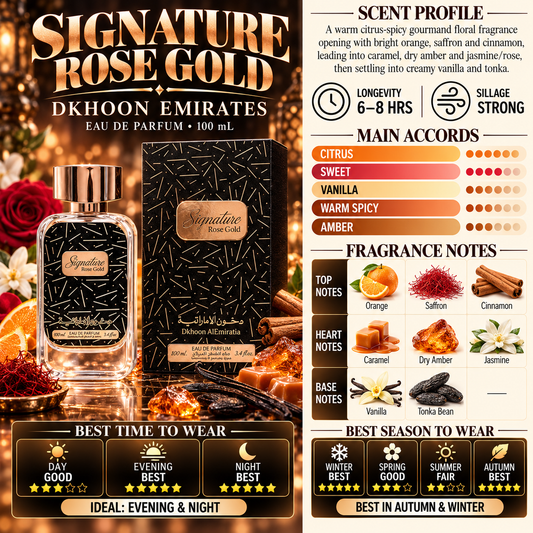 Signature Rose Gold - Dkhoon Emirates