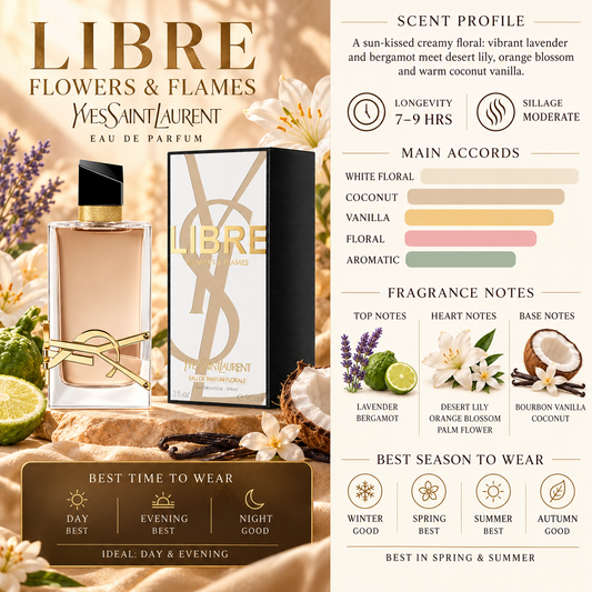 Libre Flowers & Flames - YSL