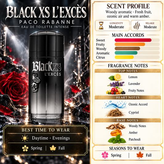 Black XS L'excs EDP - Paco Rabanne