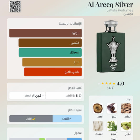 Al Areeq Silver - Lattafa
