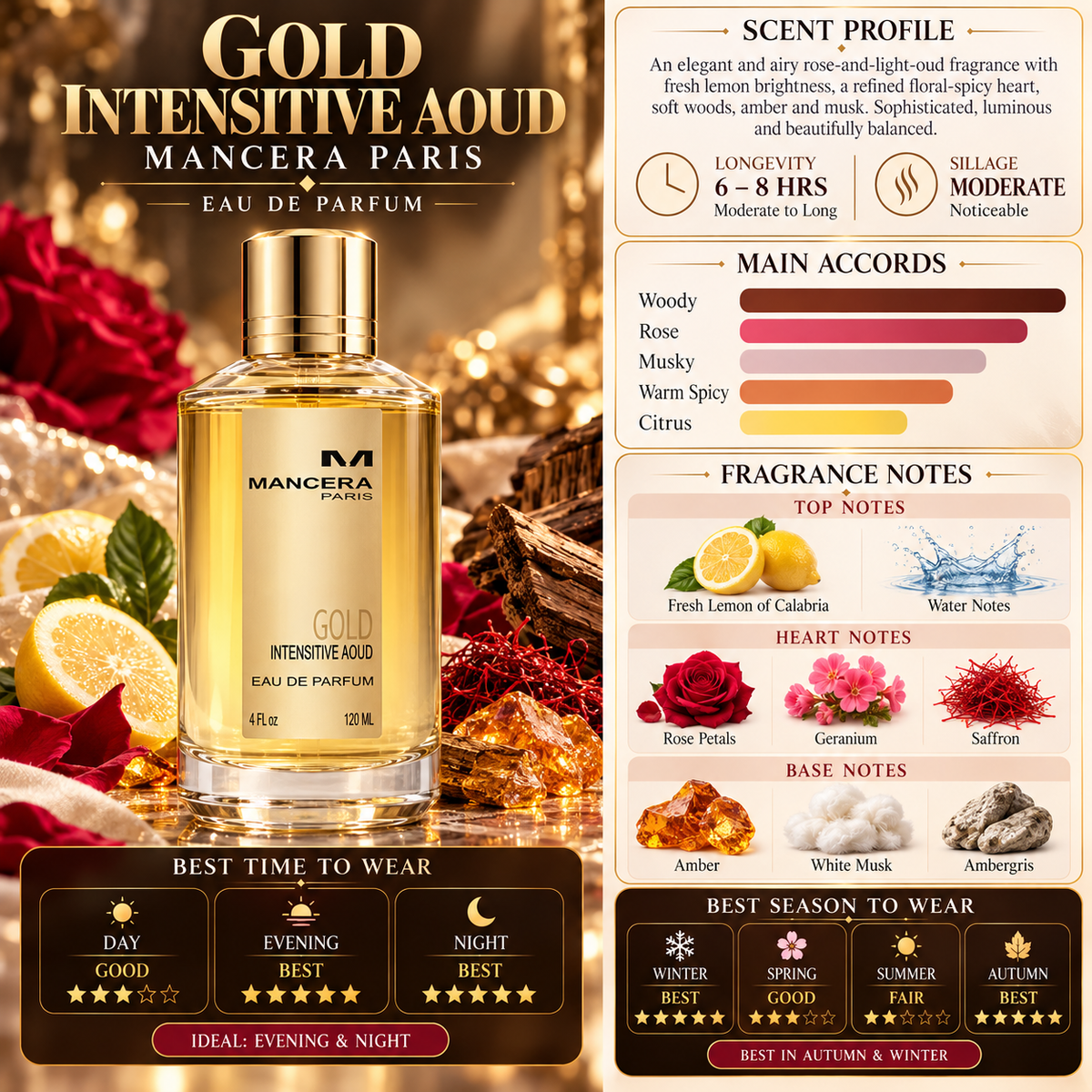 Gold Intensive Aoud EDP - Mancera