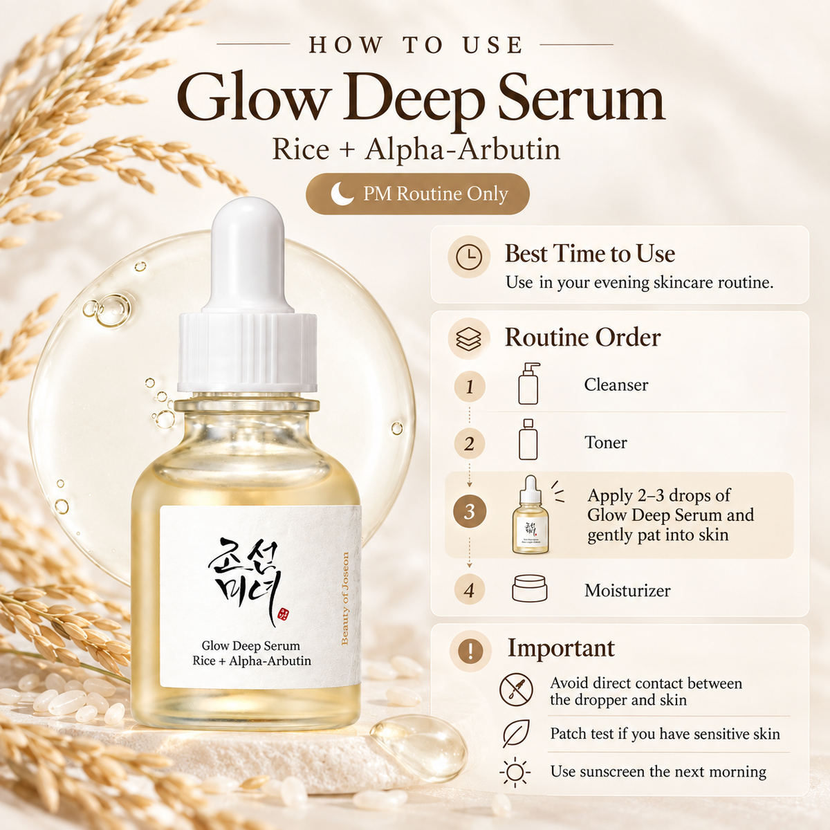 Glow Deep Serum Rice + Alpha-Arbutin - Beauty of Joseon