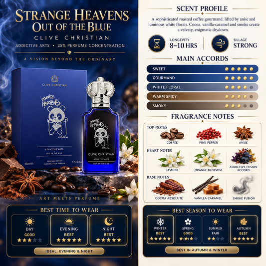 Strange Heavens Out Of The Blue - Clive Christian