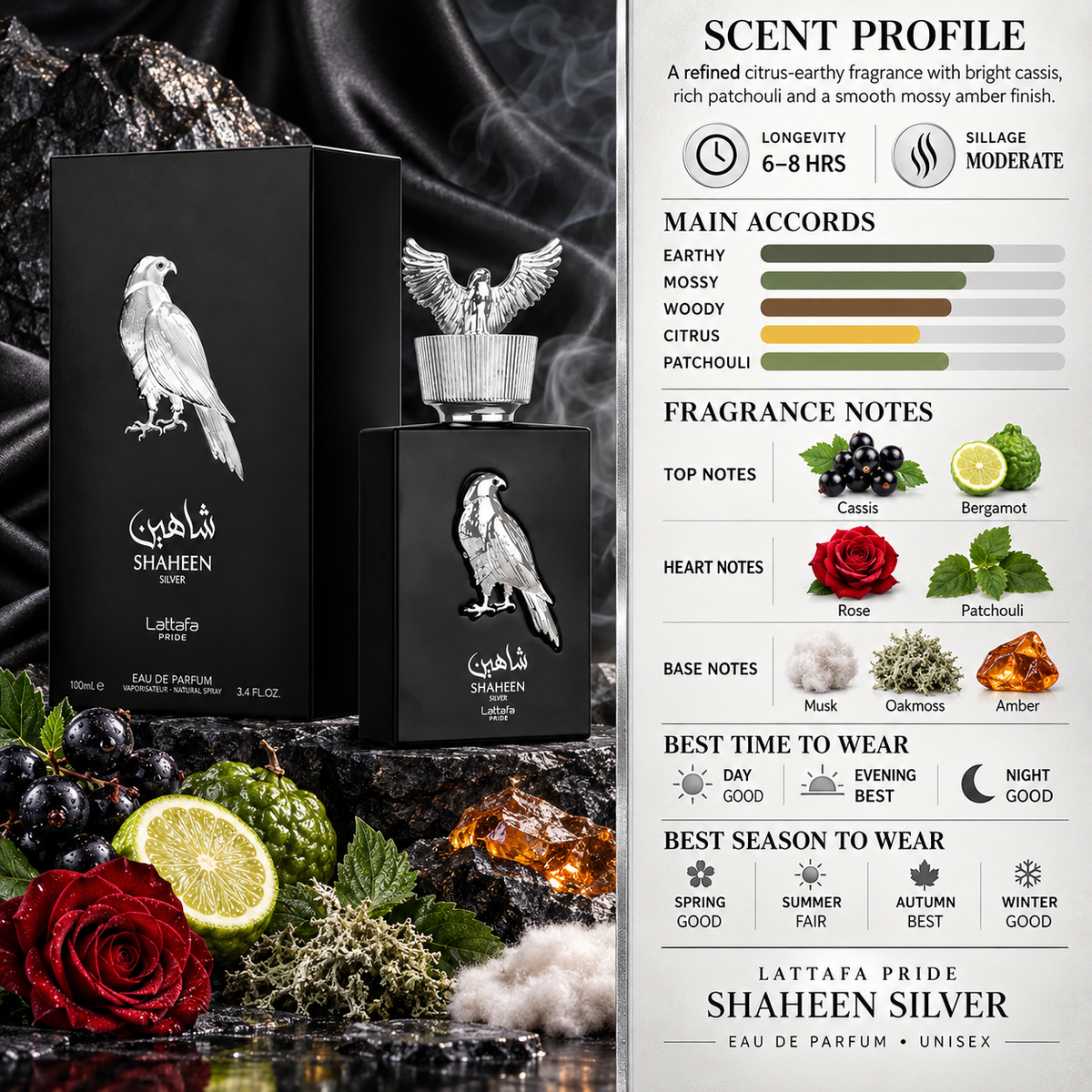 Shaheen Silver - Lattafa