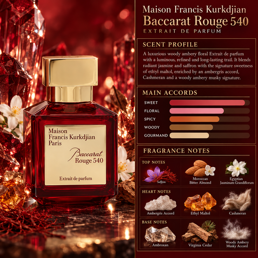 Baccarat Rouge 540 EDP - Maison Francis