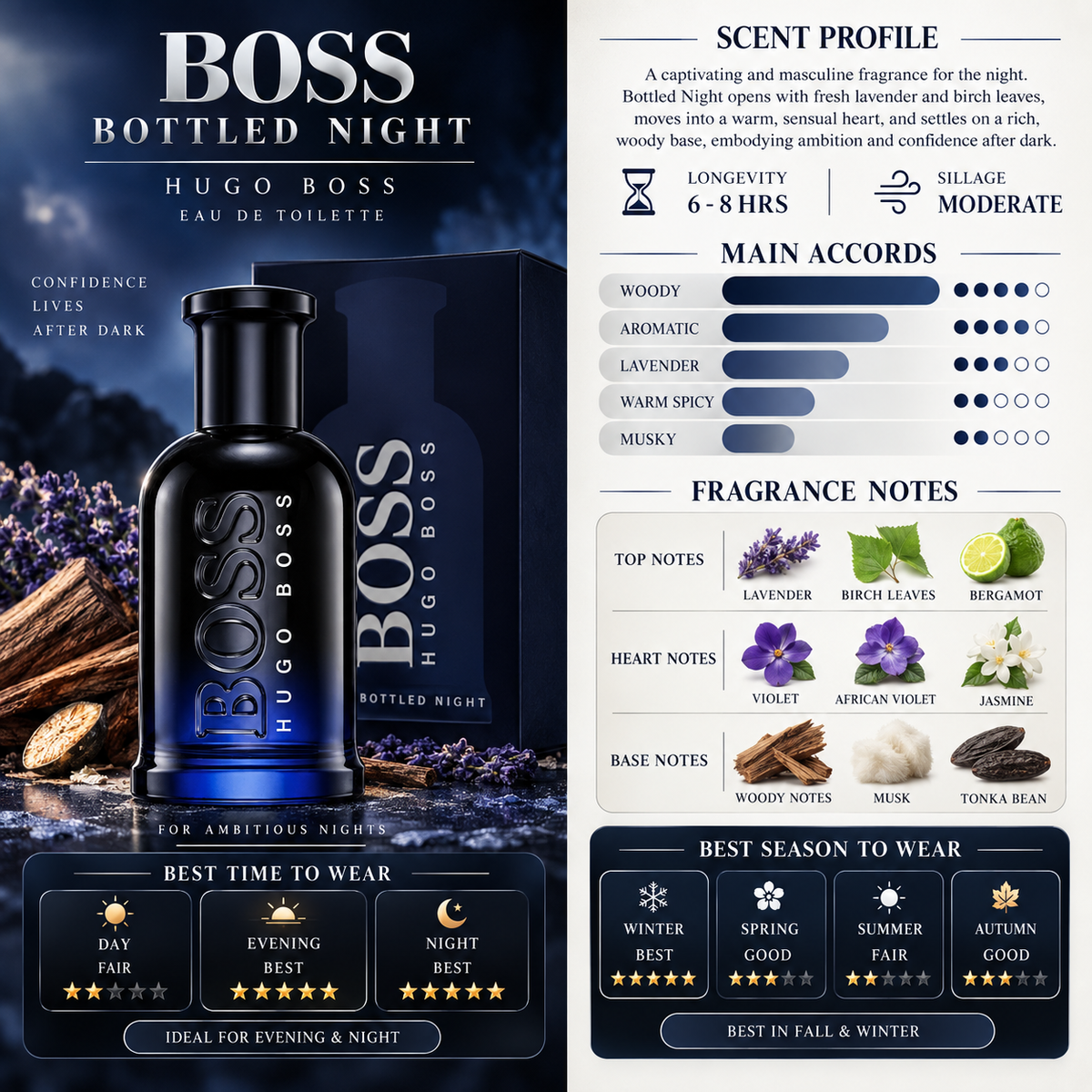 Boss Bottled Night - Hugo Boss