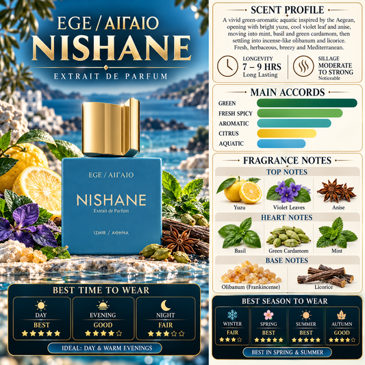 EGE / ΑΙΓΑΙΟ Extrait De Parfum - Nishane