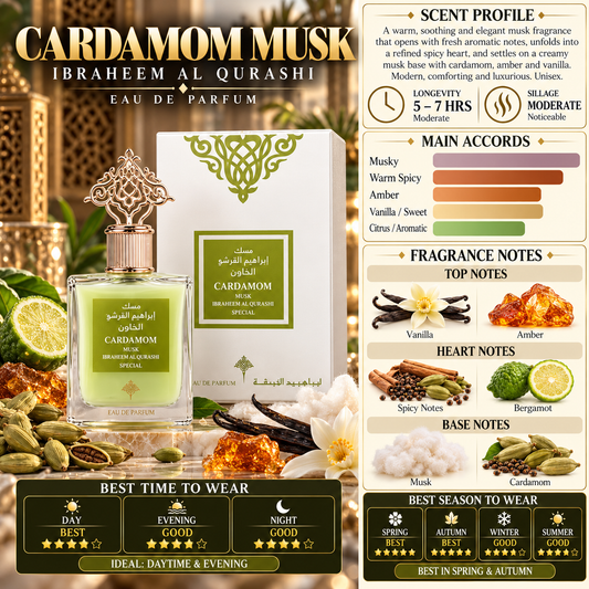 Cardamom Musk - Ibrahim Al Qurashi
