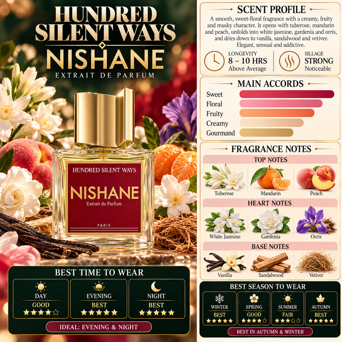 Nishane Hundred Silent Ways Extrait de Parfum - Nishane