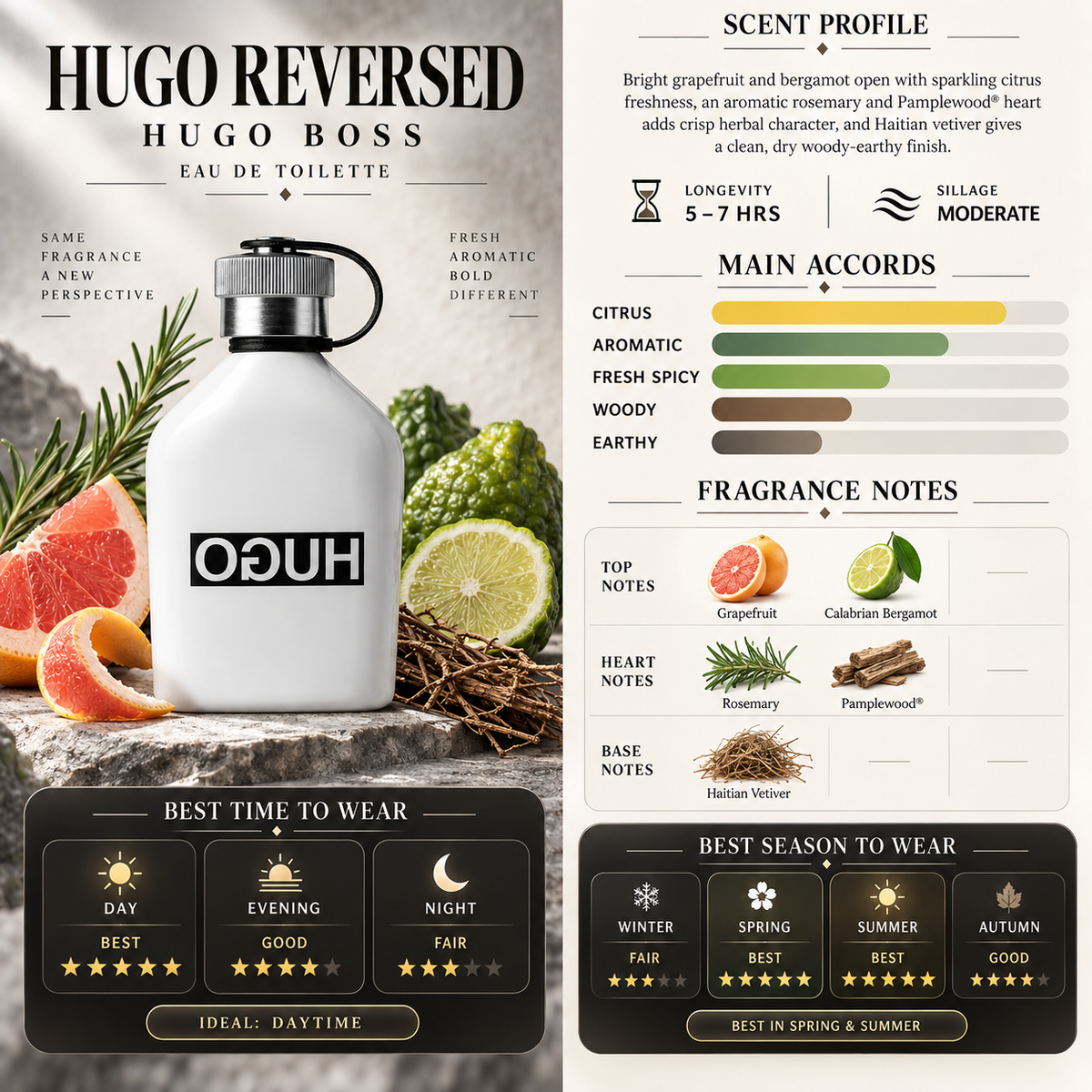 Hugo Reversed Hugo EDT - Hugo Boss