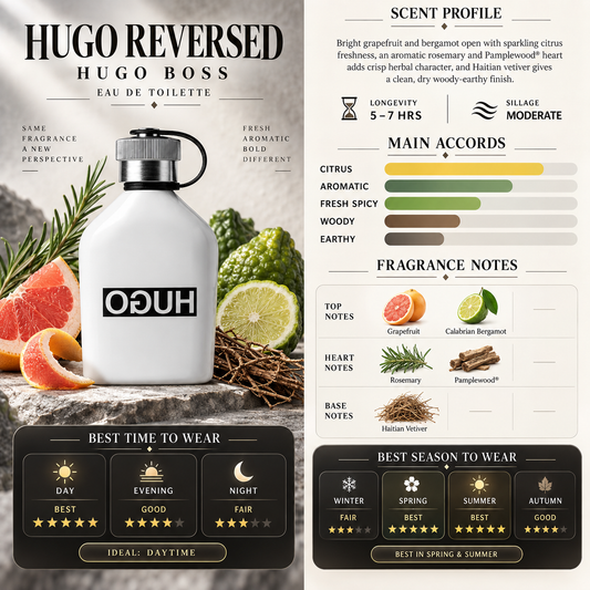 Hugo Reversed Hugo EDT - Hugo Boss