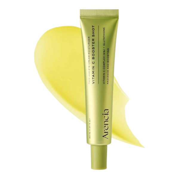 Vitamin C Booster Shot Face & Eye Cream Moisturizer - Arencia