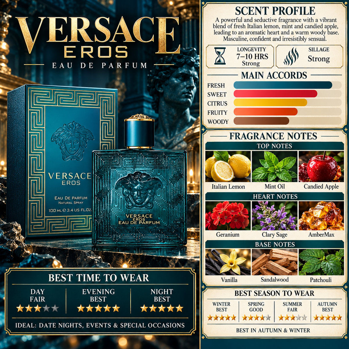 Eros EDP - Versace