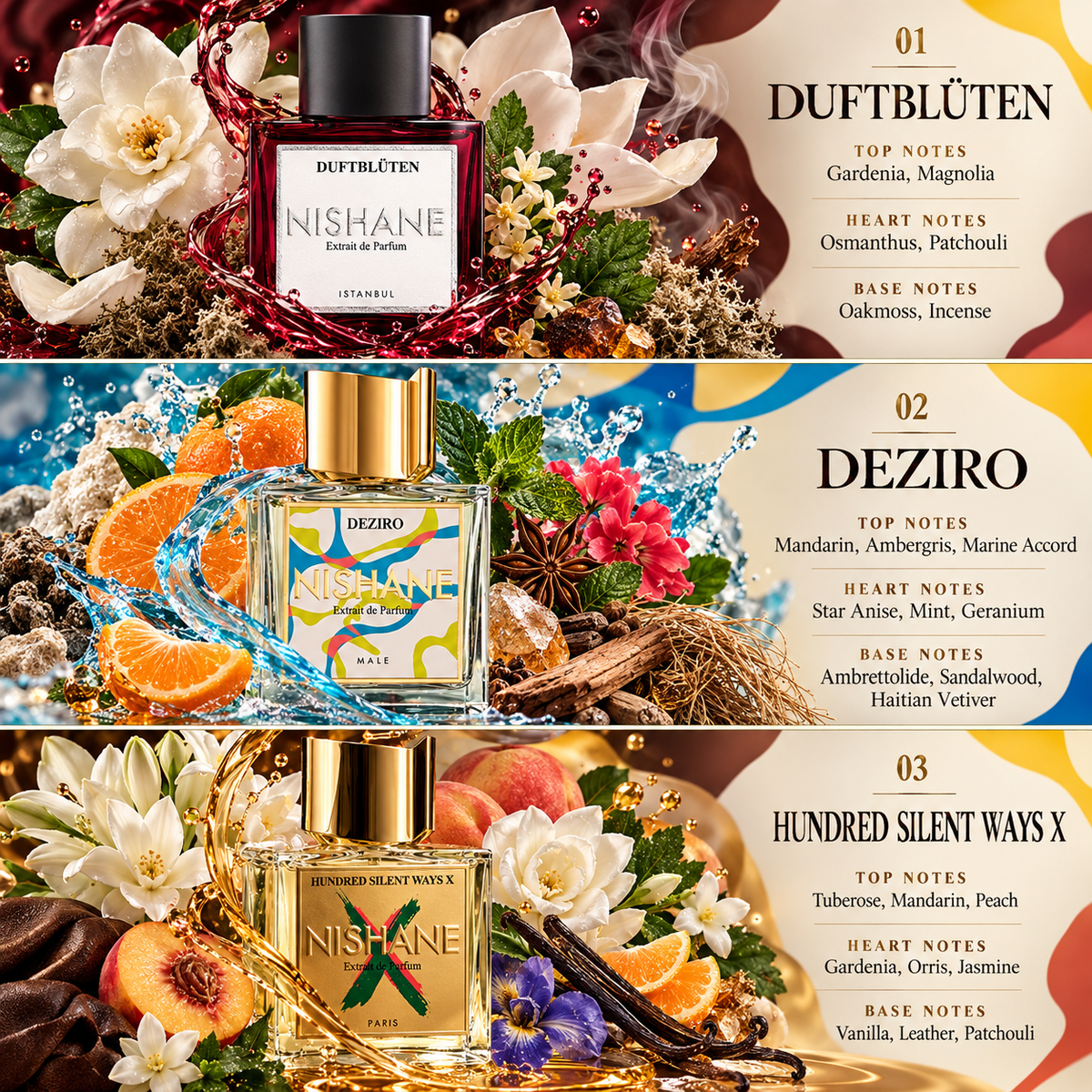 NISHANE COLLECTION1 3pc*30ML - Nishane