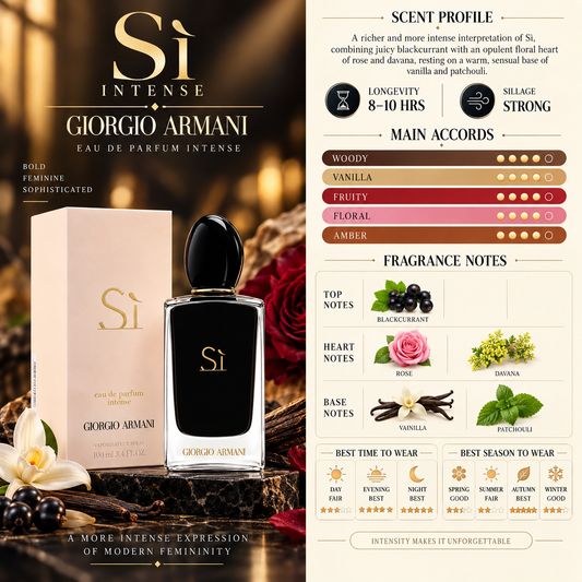 Si Black EDP - Giorgio Armani
