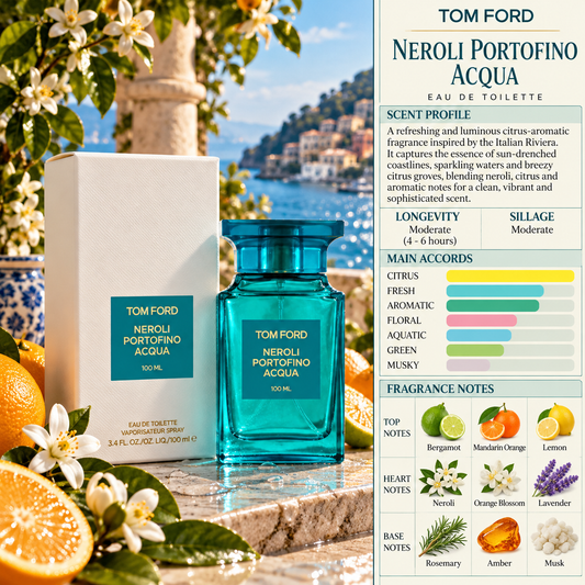 Neroli Portofino Acqua EDT - Tom Ford