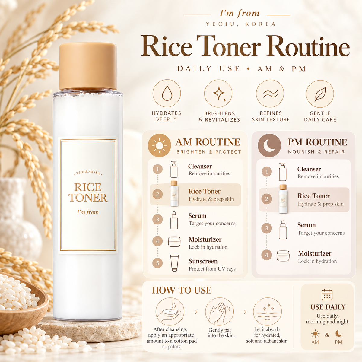Rice Toner - I'm From
