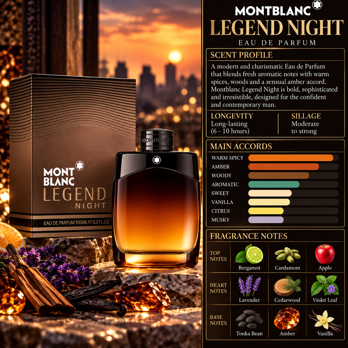 Legend Night EDP - Montblanc