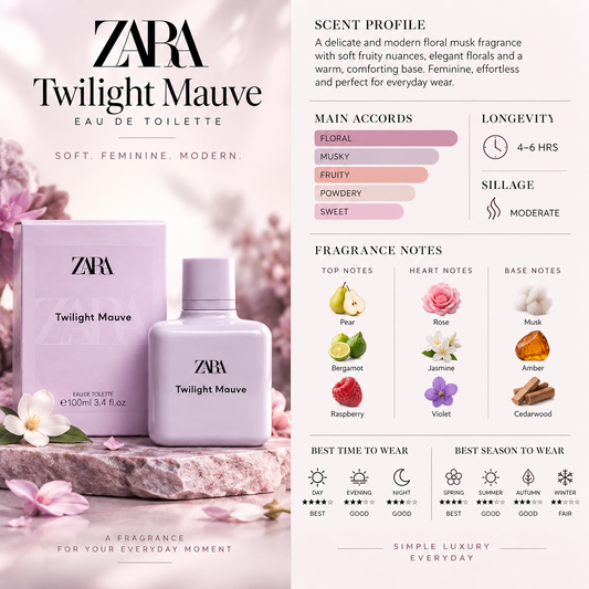 Twilight Mauve EDP - Zara