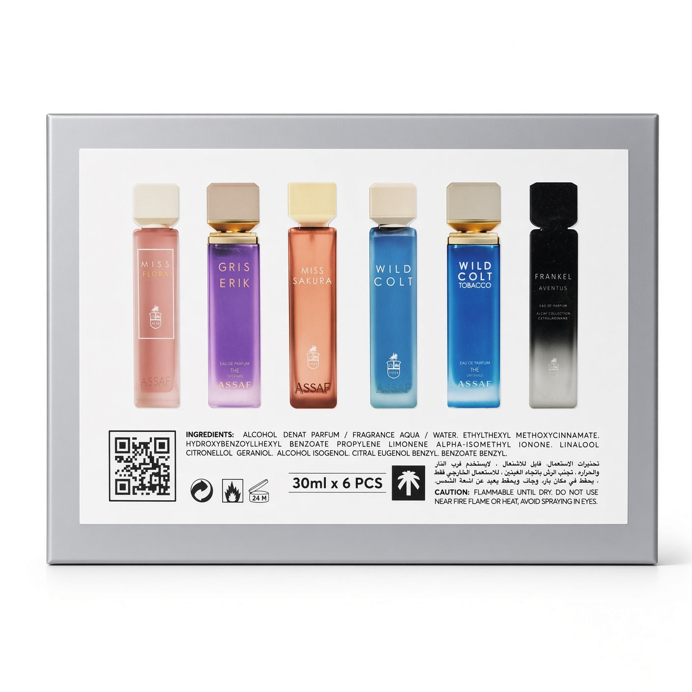 Assaf COLLECTION 6pc * 30ML - Assaf