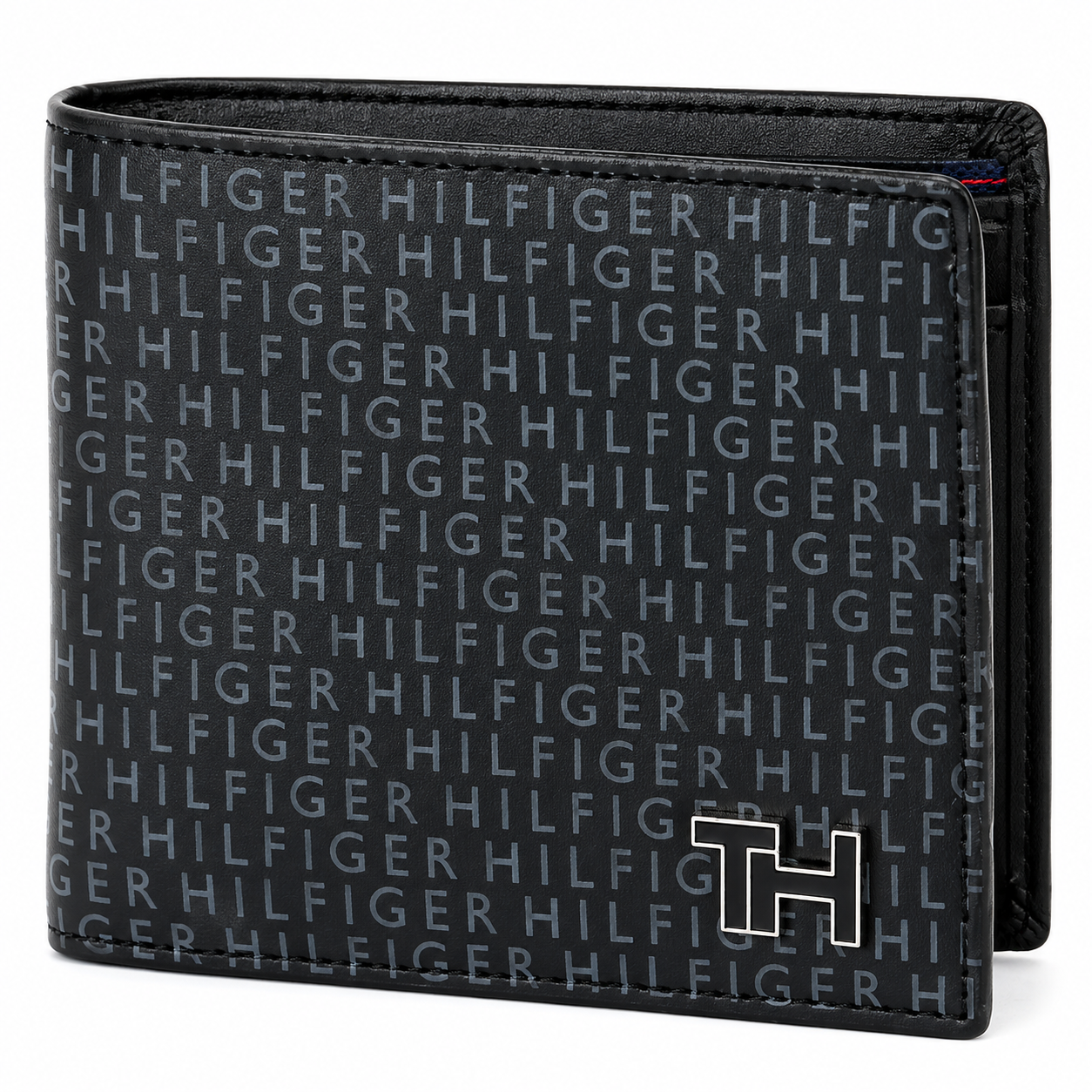 Calvin Klein Men’s Genuine Leather Wallet & Belt Gift Set – Black