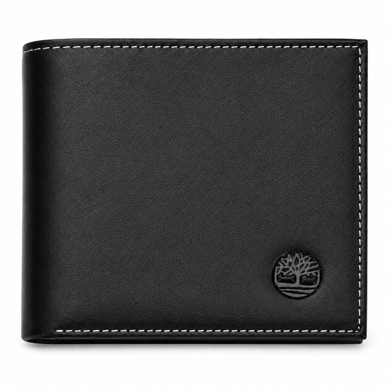 Timberland Men’s Genuine Leather Wallet & Belt Gift Set – Black