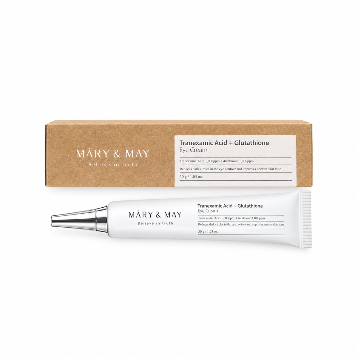 Tranexamic Acid + Glutathione Eye Cream - Mary&May