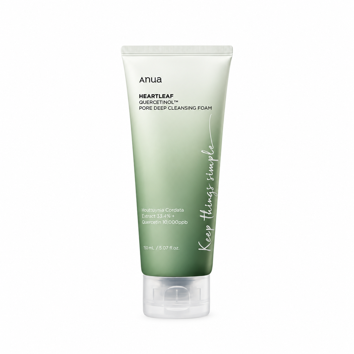 Heartleaf Quercetinol Pore Deep Cleansing Foam - Anua