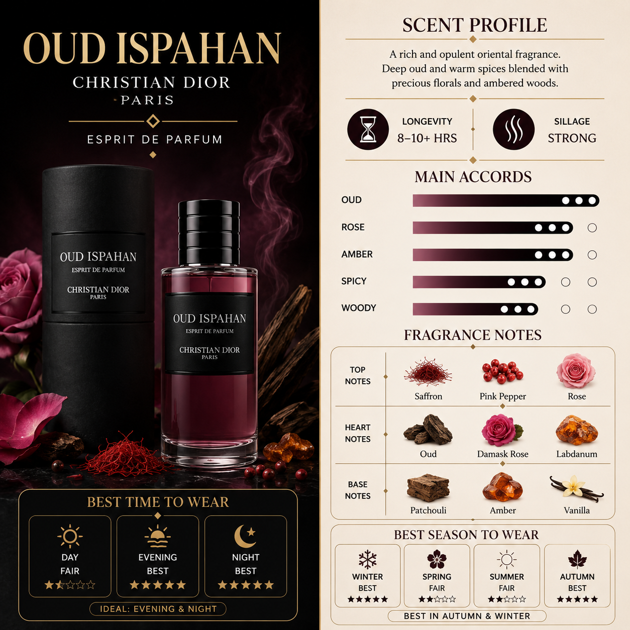Christian Dior Oud Ispahan Esprit De Parfum - Dior