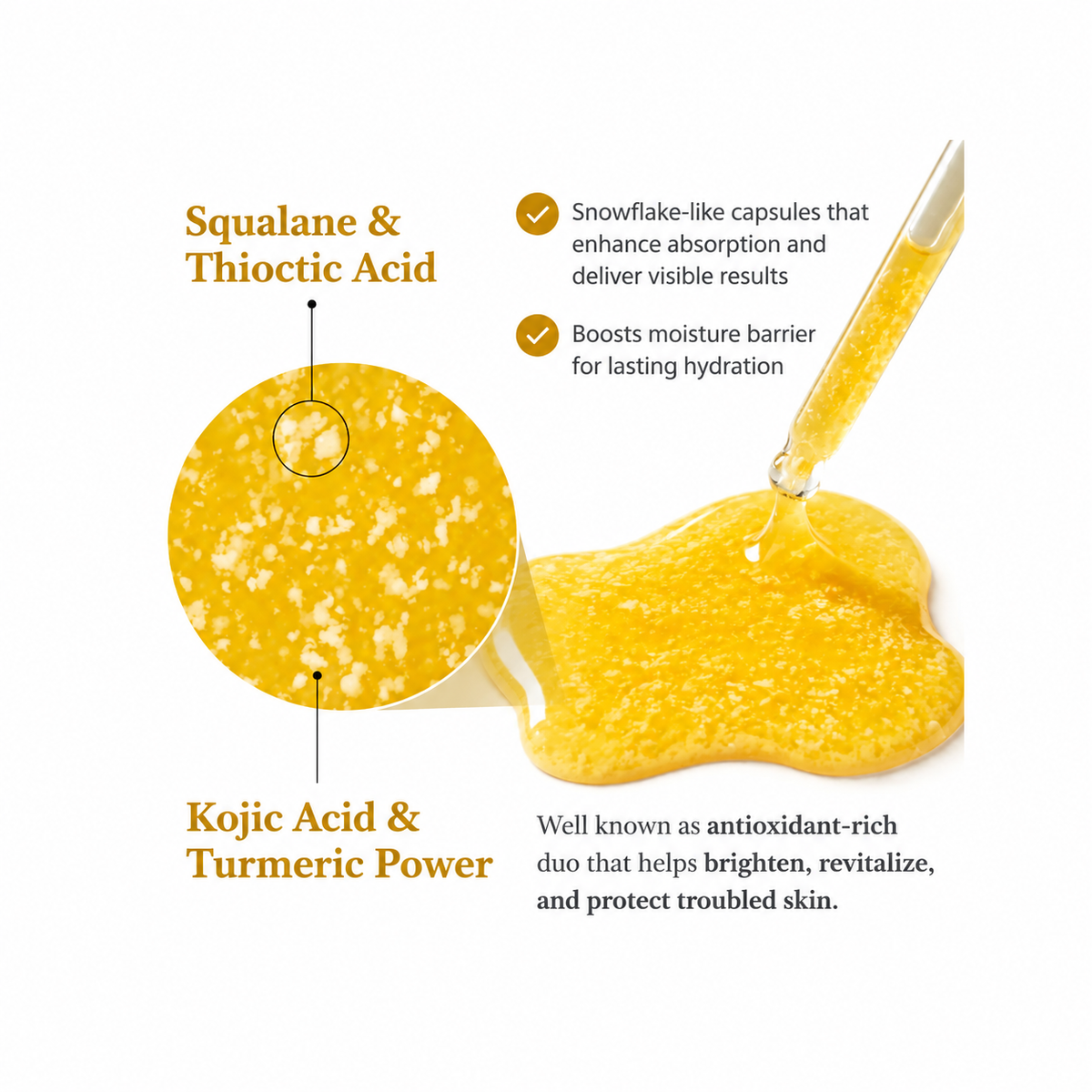 Kojic Acid Turmeric Niacinamide Serum - Medicube