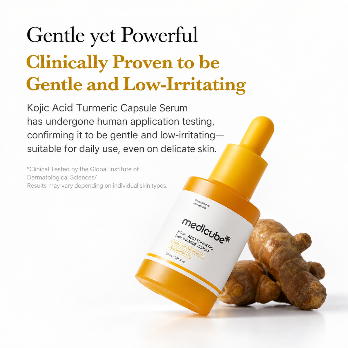 Kojic Acid Turmeric Niacinamide Serum - Medicube