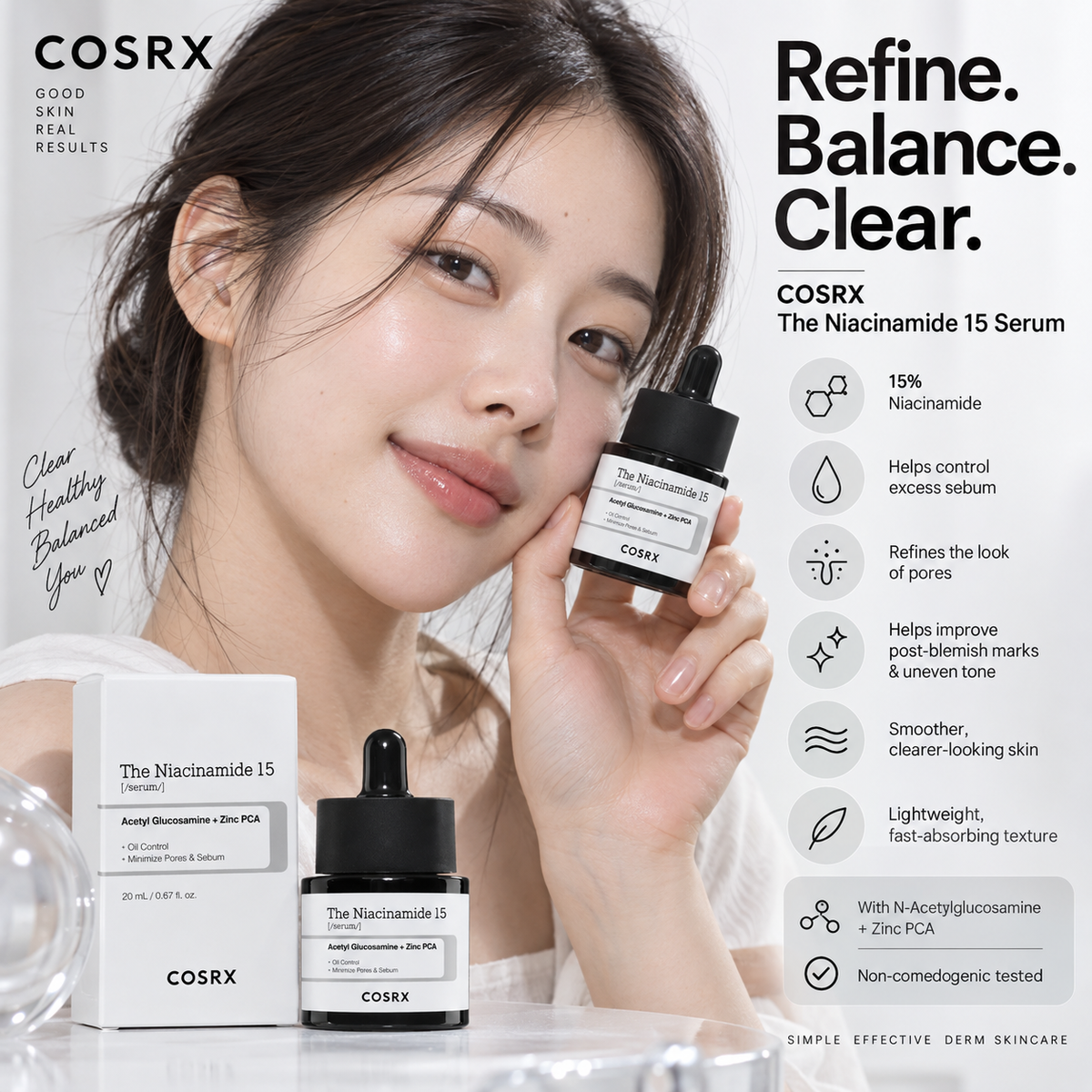 The Niacinamide 15 Serum - COSRX