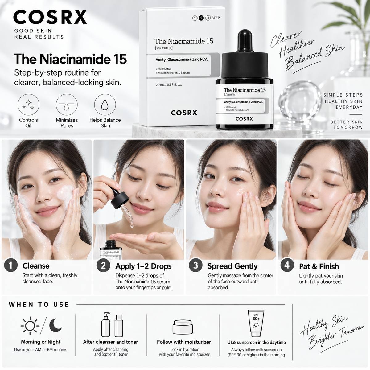 The Niacinamide 15 Serum - COSRX
